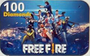 PUBG Card Free Fire 100