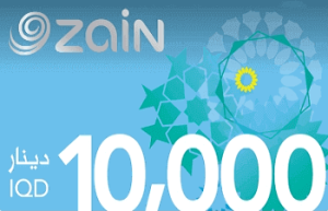 Zain Iraq card 10000